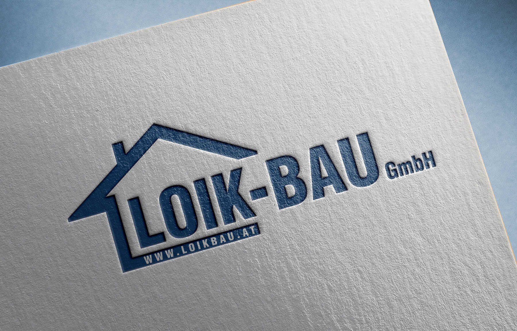Logo Design Loik Bau GmbH