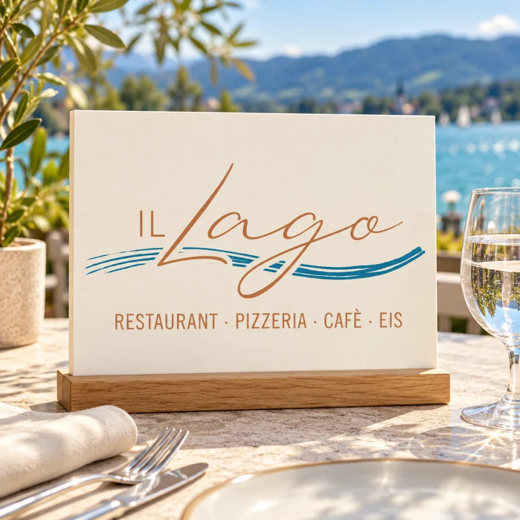 Das Kreativbüro | Referenzen | Logodesign | Il Lago Velden am Wörthersee