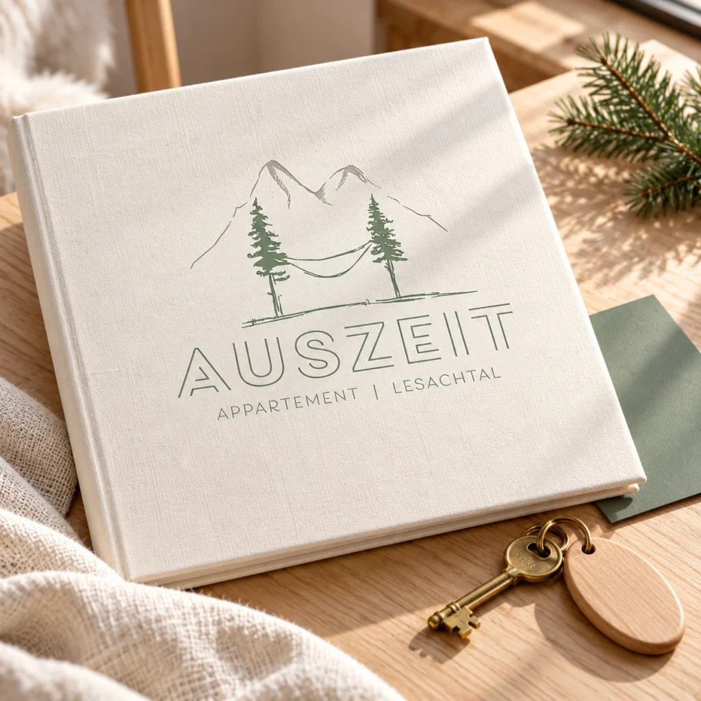 Das Kreativbüro | Referenzen | Logodesign | Auszeit Lesachtal Logo